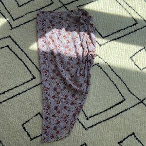 Veronica Beard Hazel skirt in lavender floral